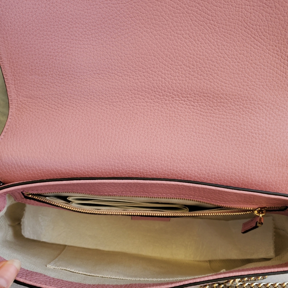 Authentic Gucci Soho Small onChain Shoulder Bag - Picture 7 of 10